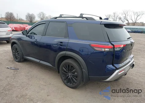 2024 Nissan Pathfinder Platinum 4Wd из США, поврежденный, VIN 5N1DR3DKXRC208138